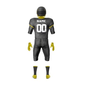 Servicio OEM de calidad al por mayor, uniforme americano personalizado, uniformes personalizados lisos, conjunto de uniformes de entrenamiento, camisetas de secado rápido a la venta - Product Image 3