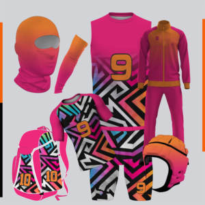 Uniforme américain 7 v 7 pour hommes, kit 2025 d'impression par sublimation, haute qualité, respirant, couleur unie, kit d'uniforme OEM 7 on 7 personnalisé - Product Image 1