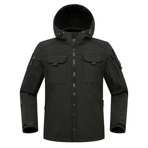 Veste softshell thermique coupe-vent pour homme, imperméable, randonnée, trekking, veste de sport légère, veste d'extérieur, fabriquée en BS 2026 - Product Image 4