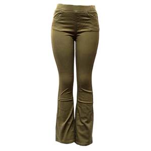 Jeans évasés à taille moyenne et à cloche avec logo personnalisé pour femmes pantalon baggy skinny en denim de couleur bonbon pleine longueur Style décontracté pour - Product Image 1