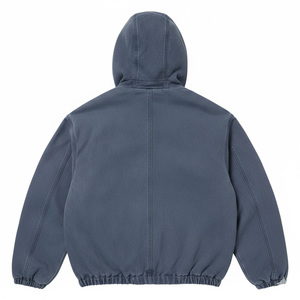 Sweat à capuche unisexe surdimensionné en coton 100% tricoté, imperméable, écologique, avec logo personnalisé, 300 g/m², pour le printemps - Product Image 2