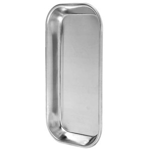 Plateau rectangulaire plat en acier inoxydable pour instruments médicaux et chirurgicaux, idéal pour hôpitaux et laboratoires, fabriqué au Pakistan - Product Image 4