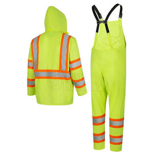 ชุดทำงานนิรภัยแบบสั่งตัดคุณภาพสูง มองเห็นได้ชัดเจน ระบายอากาศได้ดี น้ำหนักเบา ผลิตจากโพลีเอสเตอร์ 100% สำหรับผู้ใหญ่ - Product Image 2