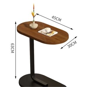 Bedroom side <b>table</b> modern metal wood coffee <b>table</b> wholesale for office home restaurant living room garden decoration hot selling - Product Image 4
