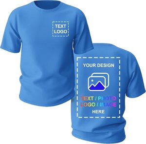T-shirts pour hommes 100% coton, col rond, manches courtes, sportifs, confortables, tissu tricoté, séchage rapide, respirant, imprimé, coupe classique - Product Image 1