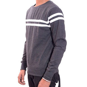 Venta al por mayor 2024 nuevo Unisex Fleece cuello redondo sudaderas de manga larga de los hombres Jersey hombres sudadera sin capucha - Product Image 2