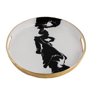 Bandejas usadas para servir comida de desayuno, vajilla para el hogar, Decoración de mesa, bandeja para servir - Product Image 6