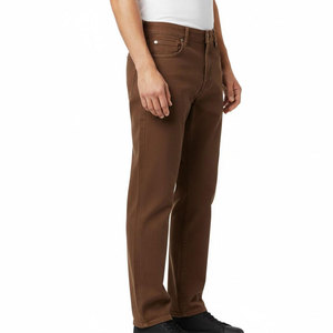 Pantalons pour hommes sur mesure, design unique, jeans délavés très demandés en gros - Product Image 3