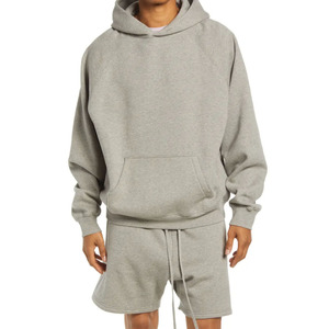 Pull polaire surdimensionné unisexe pull d'hiver grande taille sweats à capuche pour hommes Hoddies 100% coton sweats à capuche vierges vente en gros - Product Image 1