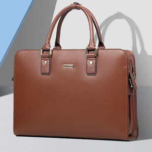 Porte-documents d'affaires en cuir PU imperméable avec doublure en polyester de qualité exceptionnelle, best-seller, à prix de marché raisonnable - Product Image 1