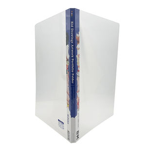 Carpeta de Arte de polipropileno 8K grande de 20 bolsillos Título de columna personalizable Mangas de alta transparencia Archivado duradero para - Product Image 5