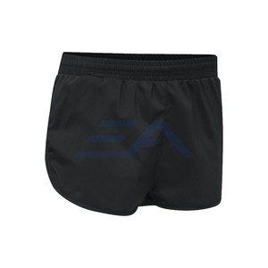 Wholesale Women High Waist Breathable Gym Shorts Fitness Wear Factory Price Spandex/Polyester Solid Pattern for Sale - Product Image 3
