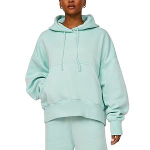 Ensemble de survêtement à capuche pour femmes avec logo personnalisé ODM Ensemble de survêtement de haute qualité 100% coton Jogger Suit Plus Size et caractéristiques de maternité - Product Image 2