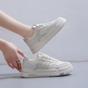 2026 casual sports <b>shoes</b> for women spring new Korean version of female students thick soled board <b>shoes</b> - Product Image 2