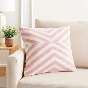 Decorative <b>cushion</b> <b>cover</b> <b>Moroccan</b> Woven Pillow <b>Cover</b> Customised Size and Private Label Knitted Natural Cotton and Wool for Home - Product Image 1