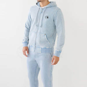 Survêtement délavé à l'acide en gros, design moderne, tissu confortable, idéal pour les voyages - Product Image 2