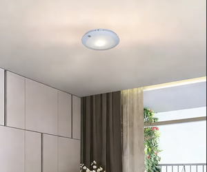 Modern Rechargeable <b>LED</b> <b>Sensor</b> <b>Light</b> 4100K 200 Lumens ABS Puck Cabinet <b>Lights</b> for Closet Bedroom PC Shade Direction - Product Image 4