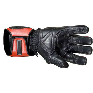 Gants de moto en cuir d'hiver de haute qualité, confortables, à doigts entiers, protection UV, respirants, légers, unisexes, pour l'extérieur - Product Image 2