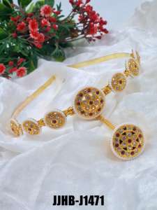 Banda para el pelo moderna hecha a mano, joyería de moda para mujer, boda, fiesta, Festival, diseñador étnico, tradicional, proveedor mayorista - Product Image 2