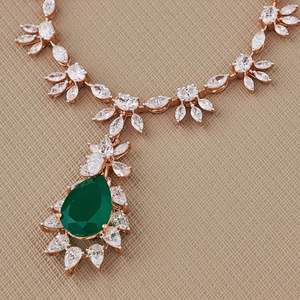 Premium Multi-Shape Lab Grown Diamond <b>Tennis</b> <b>Necklace</b> IGI Certified Wedding Gift Bridal Jewellery with Layering Feature Unisex - Product Image 3