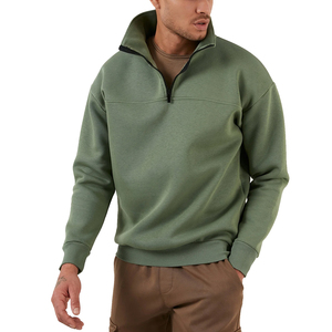 Sudadera Unisex de Algodón con Cierre de Cremallera, Talla Grande, Primavera, Personalizada, Cuello Redondo, Manga Larga, Transpirable, Antibacteriana - Product Image 1