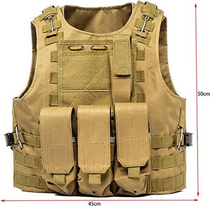 Gilet tactique sans manches pour hommes avec poches avant respirant fabriqué en usine prix gilet tactique d'hiver meilleure vente - Product Image 5