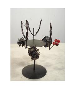 Iron <b>Pinecone</b> Candle Holder - Product Image 5