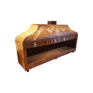 Grill en cuivre Restaurant Grill turc traditionnel Bakir Ocakbasi - Product Image 5