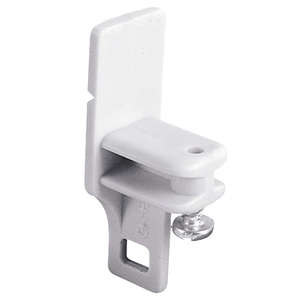 Terminale per Guida in Alluminio Bianco (Confezione da 50 Unità) - Product Image 1
