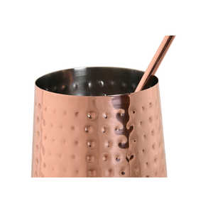 ESPRIT Home Juego de Coctelería de Acero Inoxidable de 540 ml, Color Cobre Intenso, 8.5 x 8.5 x 11 cm, Coctelera - Product Image 1