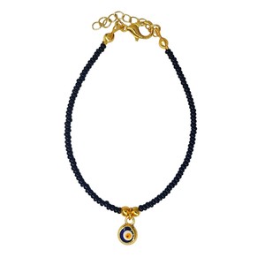 Bracelet en perles de style œil maléfique - Product Image 1