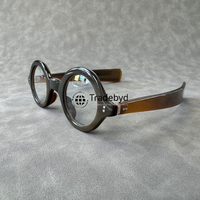 Lunettes à monture en corne faites à la main, légères et durables, écologiques, lunettes en corne de buffle pour un confort de vision par Tradebyd