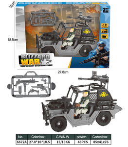 Haute qualité armée jouet arme équipement équipement éducatif <span class=keywords><strong>patrouille</strong></span> intellectuelle Mission de Combat troupes véhicule soldat Force garçon <span class=keywords><strong>cadeau</strong></span> - Product Image 2