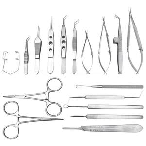 Juego de instrumentos de chalazión de acero inoxidable de alta calidad, 12 Uds., para cirugía oftálmica con caja de esterilización - Product Image 3
