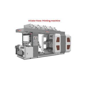 High Speed 4 Color Flexo Printing Machine Roll to Roll <b>Flexographic</b> Printing Machine From India - Product Image 1