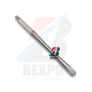 Poignée de scalpel n ° 3 Instruments chirurgicaux dentaires en acier inoxydable Emballage et logo personnalisés - Product Image 3