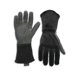 Prix de gros Gants de soudage de sécurité incendie pour les mains Gants de soudage en cuir résistants à la chaleur Gants de soudage en cuir confortables - Product Image 1