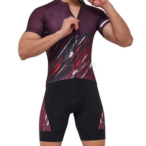 Ensemble de vêtements de cyclisme pour homme en polyester 100% respirant, à séchage rapide, écologique, couleur personnalisée, haute qualité, best-seller en ligne - Product Image 1
