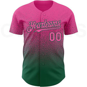 GUANTES de alta visibilidad inspirados en la era del retroceso Jersey de béisbol de la ciudad Material reciclado ecológico Camisetas de entrenamiento transpirables - Product Image 3