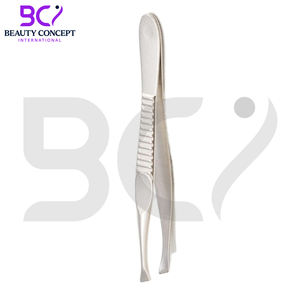 Pince à épiler à sourcils fabriquée au Pakistan Pince à épiler pointue fabriquée à la main avec pointe inclinée pour hommes et femmes - Product Image 2