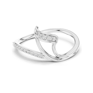 Anillo de Diamante de Laboratorio de 0.092 CT para Mujer, Claridad VVS-VS EF, Oro de 18KT, 14KT, 10KT y Plata 925, Oro Rosa, Amarillo y Blanco - Product Image 3