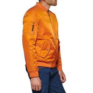 Chaqueta de Satén para Hombre, Estilo Urbano, Precio al por Mayor, Chaqueta de Invierno de Satén Transpirable y Resistente al Viento de la Mejor Calidad - Product Image 6