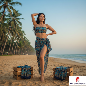 Pareo de Poliéster de Moda, Pareo de Playa, Cubierta para Mujer, para Viajes y Piscina - Product Image 4