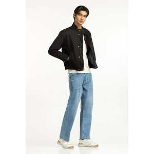 แจ็คเก็ตหนังแท้ลำลองสำหรับฤดูใบไม้ร่วง คอตั้ง ปิดด้วยซิป กันน้ำ ทรงปกติ MN-JKT-WS25-700B ผ้าแคนวาส - Product Image 6