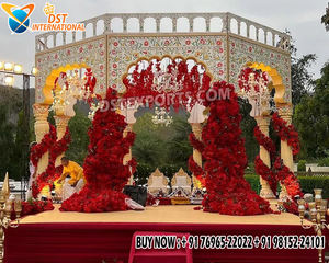 Espejo asequible Mandap Decor para Bodas de EE. UU. Espejo fabuloso Mandap para boda asiática Precioso espejo de boda hindú Mandap UK - Product Image 5