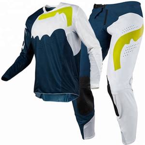 Maillot et pantalon de course tout-terrain personnalisés, grande taille, MTB, MX, motocross, coupe-vent, respirant, séchage rapide, ATV, descente, % polyester, moto - Product Image 5