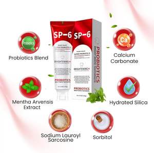 Pasta Dental Herbal Blanqueadora con Sabor a Menta, 30g, Tamaño Regular para Adultos, para Uso Doméstico, Tipo Mousse, en Stock - Product Image 4