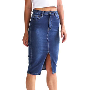 ชุดกางเกงยีนส์สำหรับผู้หญิงกระโปรงผ้ายีนส์บางปกติเซ็กซี่สไตล์ใหม่ - Product Image 2