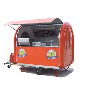 Petite remorque alimentaire mobile avec friteuse à gaz, grill et réfrigérateur pour la vente <span class=keywords><strong>de</strong></span> nourriture <span class=keywords><strong>de</strong></span> rue - Product Image 4