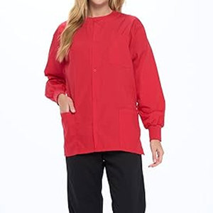 Uniformes de gommage d'allaitement vestes uniformes d'hôpitaux nouveaux modèles de gommage à la mode vestes pour femmes uniformes d'infirmière de clinique - Product Image 4